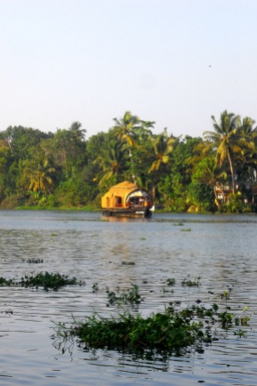 House boat on the backwaters