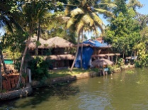 Malayalam's Resort from the house boat